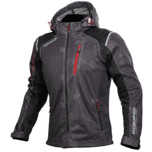 コミネ Komine バイク用 ジャケット Jacket JK-135 プロテクトフルメッシュパーカ ブラック 黒 Lサイズ 07-135/BK/L｜moto-zoa