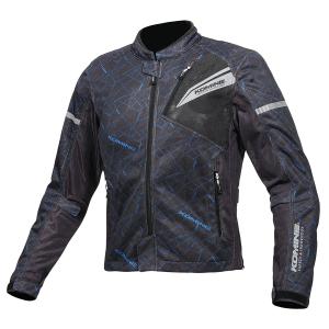 コミネ Komine バイク用 ジャケット Jacket JK-140 プロテクトフルメッシュジャケット ブラック 黒 3XLサイズ 07-140/BK/3XL｜moto-zoa