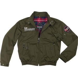 コミネ Komine バイク用 ジャケット Jacket JK-591 プロテクトスイングトップジャケット ダーク オリーブ 3XLサイズ 07-591/OL/3XL