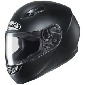 RSタイチ  バイク用 ヘルメット フルフェイス HJC CS-15 ソリッド セミフラット ブラック Lサイズ HJH113BK02L