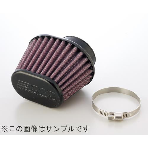 DNA バイク用 エアフィルター オーバルテーパードクランプ φ51 [1個入] (ラバートップ) ...