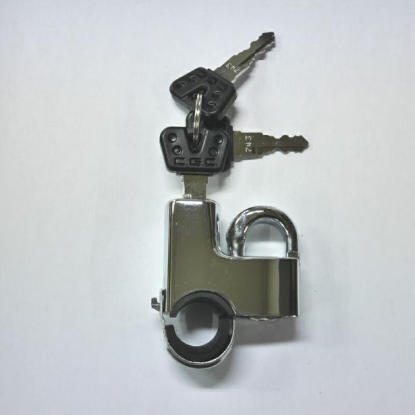 CGC (シージーシー) 千代田 バイク用 ヘルメットロック メッキ 汎用 22-25φ CGC-2...