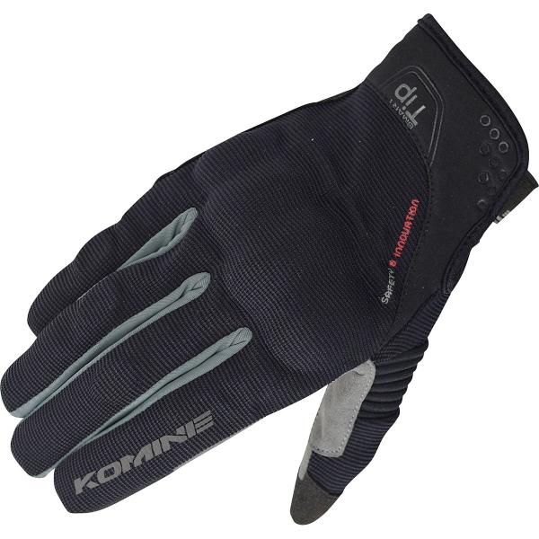 コミネ Komine バイクグローブ Gloves GK-183 プロテクトメッシュグローブ ブレイ...