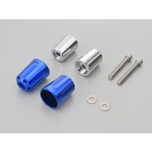 DAYTONA  バイク用 バーエンド ヘビーウエイトバーエンド  ブルー M8 17266