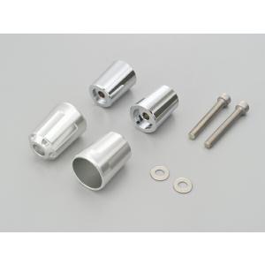 DAYTONA  バイク用 バーエンド ヘビーウエイトバーエンド  シルバー M8 17269