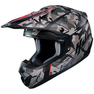 RSタイチ  バイク用 ヘルメット オフロード HJC CX-MX サピア ブラック/レッド  Mサイズ HJH201RE01M