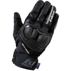 山城 IDEAL アイディール バイク用 グローブ 秋冬モデル ID-107 WEDGE  ブラック Mサイズ ID107BK/M