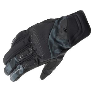 コミネ Komine バイクグローブ Gloves GK-841 プロテクトウインターショートグローブ ネオブラックカモ Lサイズ 06-841/N.BKCAMO/L