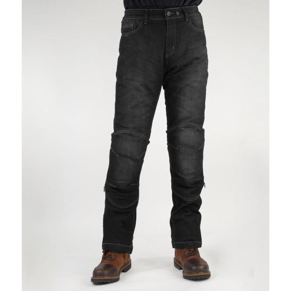 コミネ Komine バイク用 パンツ Pants WJ-925R ウォームシステムジーンズ ブラッ...