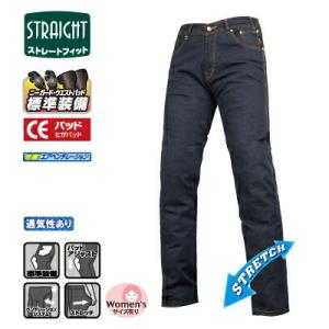 ROUGH&amp;ROAD (ラフ&amp;ロード) バイク用 デニムパンツ ストレッチデニムパンツ ワンウォッシ...