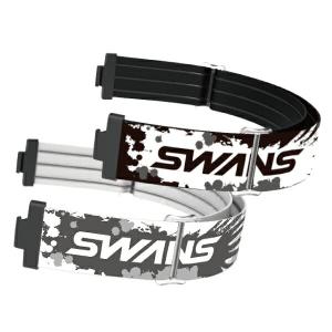 SWANS (スワンズ) バイク用 ゴーグルスペアベルト Spare Belt MX-TALON専用 スペアベルト ホワイト 5430000010001｜moto-zoa