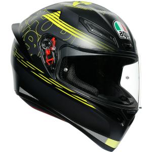 AGV バイク用ヘルメット フルフェイス K1 TRACK 46  XLサイズ  028190IY013-XL