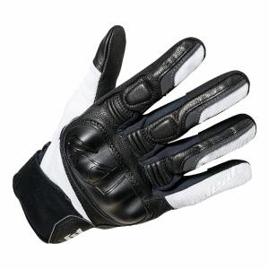 山城 IDEAL アイディール バイク用 オールウェザー プロテクトメッシュ グローブ ID-014 アンチH2O ホワイト Lサイズ ID014WH/L