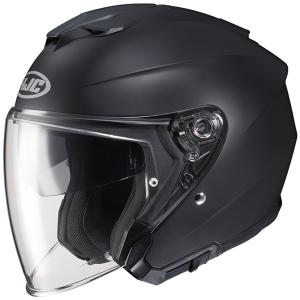 RSタイチ  バイク用 ヘルメット ジェット HJC i30 ソリッド セミフラットブラック Lサイズ HJH214BK02L