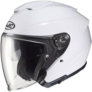 29日クーポン配布 RSタイチ RS TAICHI バイク用 ヘルメット ジェット HJC i30 ソリッド パールホワイト XLサイズ(60-61cm) HJH214WH01XL