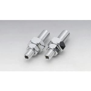 キジマ KIJIMA バイク用 フレームマウント ウインカージョイント クローム 2コセット HD-...