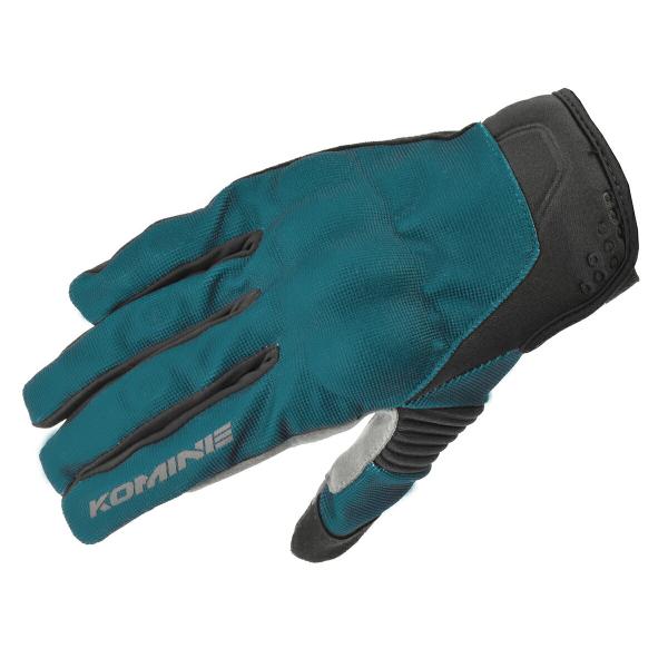 コミネ バイクグローブ Gloves GK-183 プロテクトメッシュグローブ ブレイブ ネイビー ...