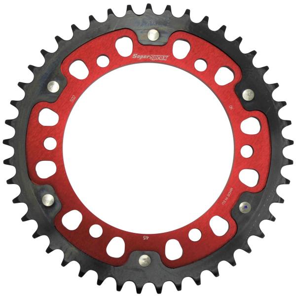 スーパースプロックス(Supersprox) バイク用 ドリブン スプロケット リア ステルス(ST...