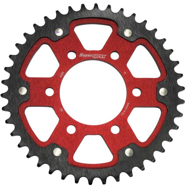 スーパースプロックス(Supersprox) バイク用 ドリブン スプロケット リア ステルス(ST...