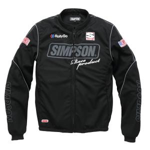 SIMPSON シンプソン バイク用 ジャケット メッシュ クール ジャケット ブラック Mサイズ NSM-2208LTD｜moto-zoa