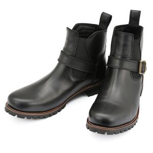 デイトナ DAYTONA バイク用 サイドゴアブーツ 26.0cm メンズ レザー 本革 牛革 シフトパッド くるぶしパッド内蔵 バイクブーツ HBS-008 ブラック 29193