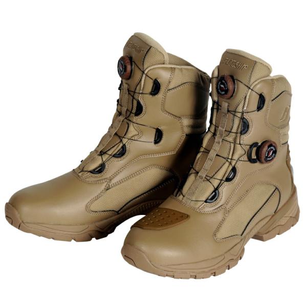 フラッグシップ(Flagship) バイク用 ブーツ フットウエア タクティカルライディングブーツ ...