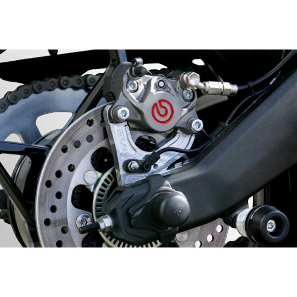 OVER Racing(オーバーレーシング) バイク用 リアキャリパーサポート ブレンボ2P用 シル...