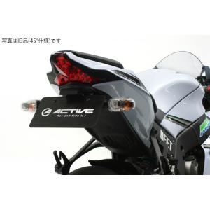 ACTIVE (アクティブ) バイク用 フェンダーレスキット ブラック LEDナンバー灯付き ZX-...