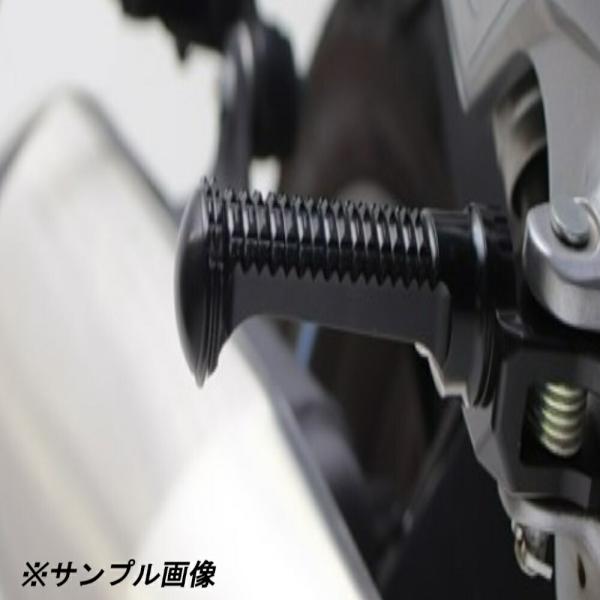 15日クーポン配布 ACTIVE (アクティブ) バイク用 ステップバー ライダー側 ブラック カワ...