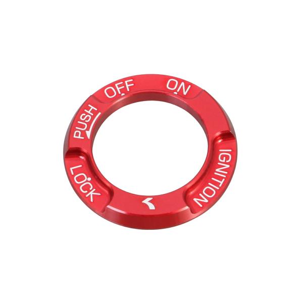 KITACO キタコ アルミキーボックスカバー タイプ2・レッドアルマイト グロム(JC92)・スー...