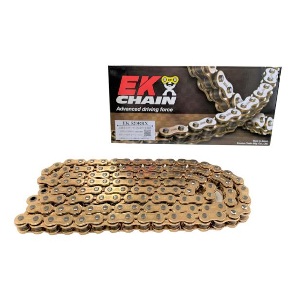 29日クーポン配布 EKチェーン(江沼チェーン) バイク用チェーン 520RR-X (GP/GP) ...