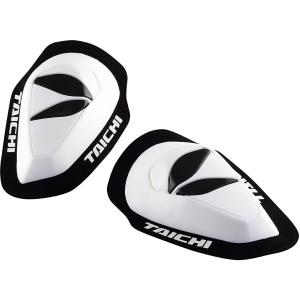 RSタイチ RS TAICHI バイク用 革ツナギ レーシングスーツ レザースーツ バンクセンサー NXV015 TAICHI ニー スライダー(ペア) ホワイト NXV0150100｜moto-zoa ヤフーショッピング店