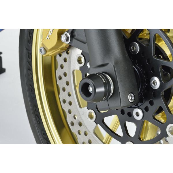 OVER Racing(オーバーレーシング) バイク用 アクスルプロテクター フロントアクスルスライ...