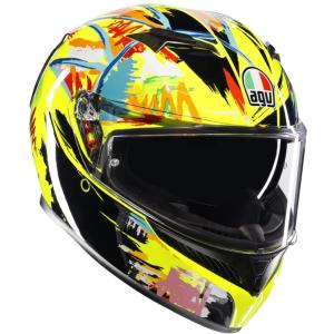 AGV(エージーブイ) バイクヘルメット フルフェイス K3 ROSSI WINTER TEST 2019 (ロッシ ウィンターテスト 2019) XLサイズ (61-62cm) 18381007003-XL
