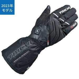 TAICHI RSタイチ RST648 e-HEAT アームド グローブ BLACK XL RS TAICHI