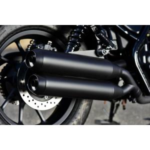 ビームス BEAMS バイク用 スリップオンマフラー パワーヘッダー Wサイレンサー 政府認証 JM...