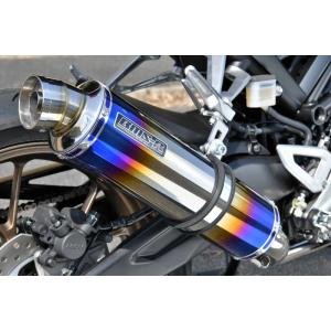 ビームス BEAMS バイク用 フルエキゾーストマフラー R-EVO フルエキ ヒートチタンサイレン...