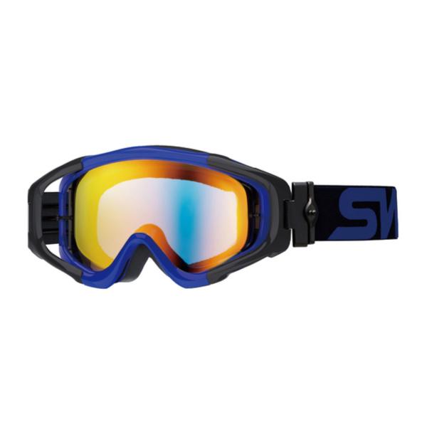 SWANS (スワンズ) バイク用 ダート・モトクロスゴーグル UVカット MX-TALON-M B...