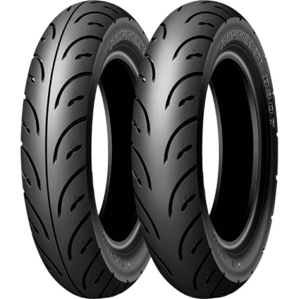 ダンロップ DUNLOP スクーター用 タイヤ フロント/リア用 D307 3.50-10 51J ...