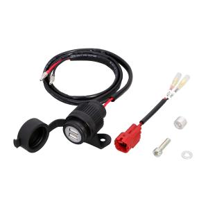 KITACO キタコ バイク用 USB電源キット 2ポートタイプ スーパーカブC125(JA48) 80-757-13100｜moto-zoa ヤフーショッピング店