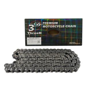 スリード ThreeD バイク用チェーン ロードレース向け 520VG シルバー 110L MLJ (カシメジョイント) NXリングシール 排気量 ~1,000cc｜moto-zoa ヤフーショッピング店