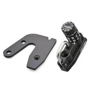 デイトナ DAYTONA バイク用 盗難防止 防犯 ヘルメットロック エリミネーター(24-25)専用 ヘルメットホルダー ダイヤルタイプ 48729｜moto-zoa ヤフーショッピング店