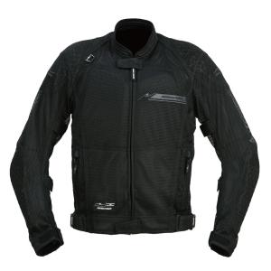 ROUGH&ROAD (ラフ&ロード) バイク用 春夏 プロテクター ウェア ダイレクトエアメッシュジャケットFP オールブラック Mサイズ RR7351A-BK2