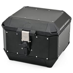 GIVI V56 ハードケース　モノキーケース　デイトナ GIVI V56N モノキーケース 56L V56 MAXIA4 未塗装ブラック（アルミ