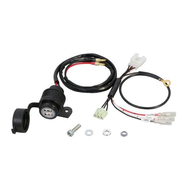 KITACO キタコ バイク用 USB電源キット 2ポートタイプ スーパーカブ50(AA04)・スー...