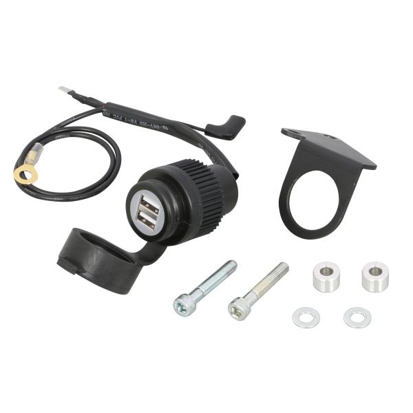 KITACO キタコ バイク用 USB電源キット 2ポートタイプ GSX-R125(DL33B)・G...