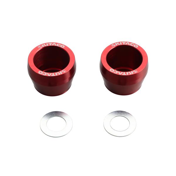 KITACO キタコ バイク用 アクスルプロテクター レッド XSR125(RE46J)BVF1・G...