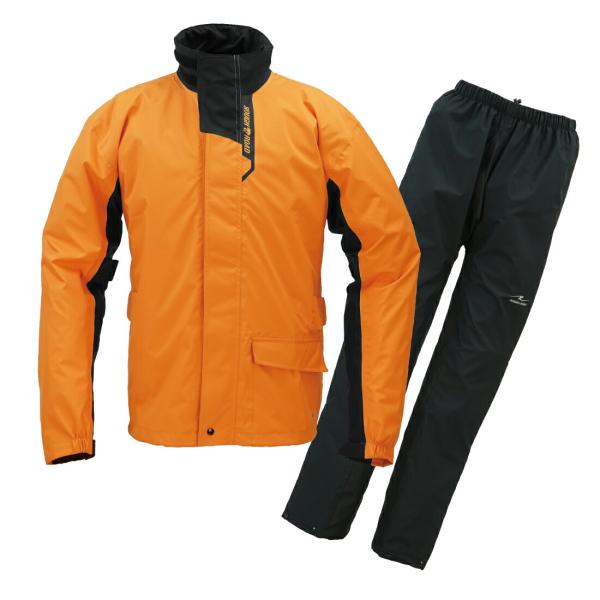 ROUGH&amp;ROAD (ラフ&amp;ロード) バイク用 レインウェア デュアルテックス3レイヤーBIBレイ...