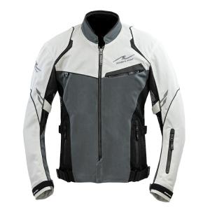ROUGH&ROAD (ラフ&ロード) バイク用 メッシュジャケット RR7350 ジェットエアメッシュジャケットFP ガンメタ RR7350GM 夏対策 冷感 涼しい