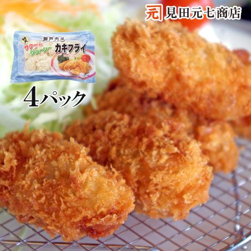 カキ 広島産 カキフライ 冷凍 特大 6個入×4袋 牡蠣 かき 国産 お取り寄せ ギフト グルメ